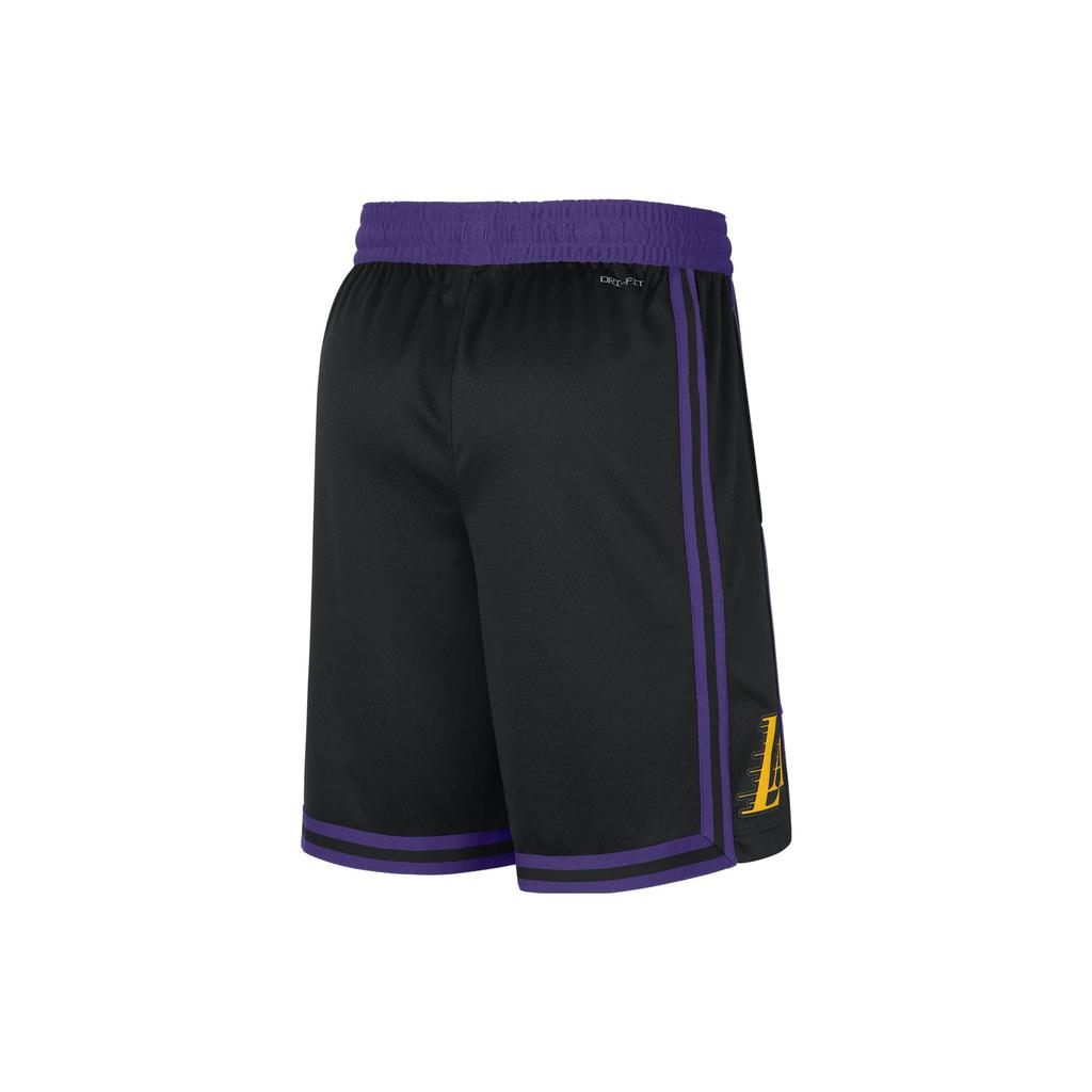 Nike Los Angeles Lakers 2023-24 City Edition Men's NBA Swingman Shorts Black DX8706-010