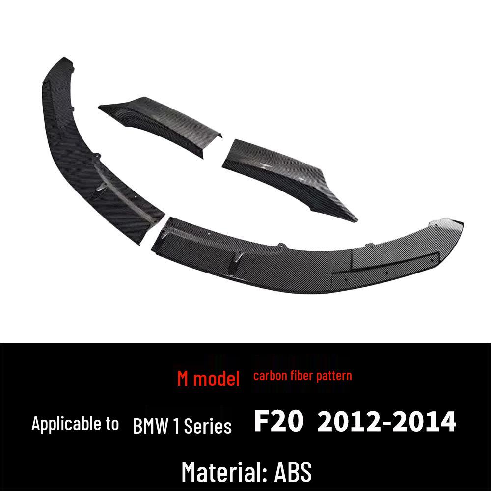 M Sport Style Front Lip Spoiler for BMW 1 Series F20 (2012-2014)