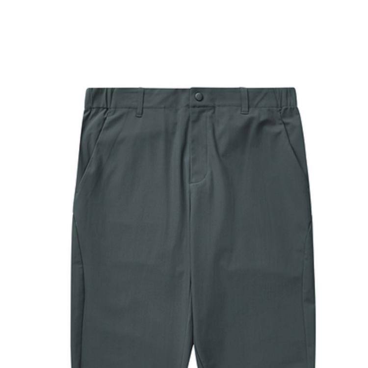 Skechers Casual Comfortable Breathable Quick-Dry Knitted Sports Pants Men bottoms Forest-Gray L324M083-04TF