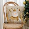 Gingerbread Man Christmas Pillowcasesuitable For Sofa Car Bedroom Decorative Cushion Cover Pillow Cover