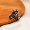 Chiba Retro Old Fox Head Personalized Animal Ring, Hipster Punk Ring Jewelry