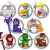 PG8089 Anime Movie Master Building Blocks Bricks Character Figures Children Toys Model