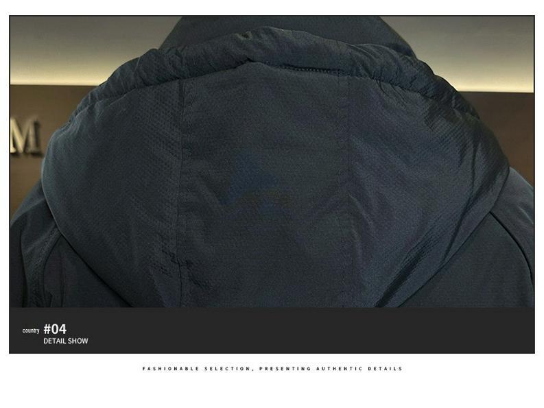Men's Thickened Down Winter Jacket - 2025 High-End Short Style, Plus Size, Outdoor Mountaineering, Workwear Coat