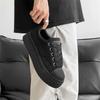 Scarpe testa grande bianche e nere scarpe classiche in tela scarpe casual rialzanti piattaforma scarpa brutta carina tavola scarpa