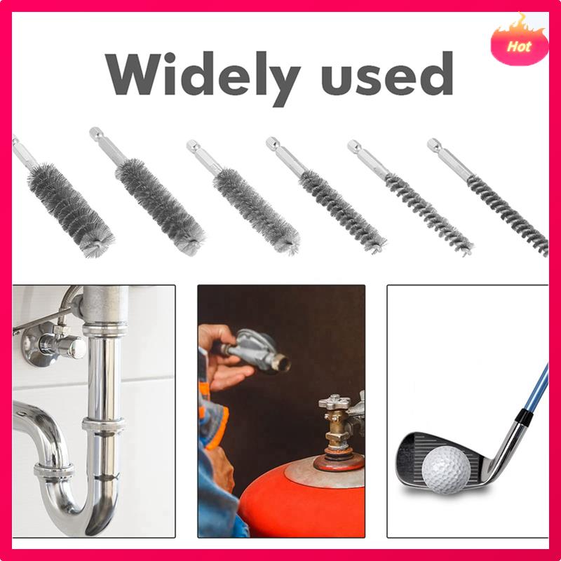 18 Pcs Wire Brushes For Drill,Stainless Steel Small Wire Brush In Different Sizes,For Cleaning,Cleaning Wire Brush Set