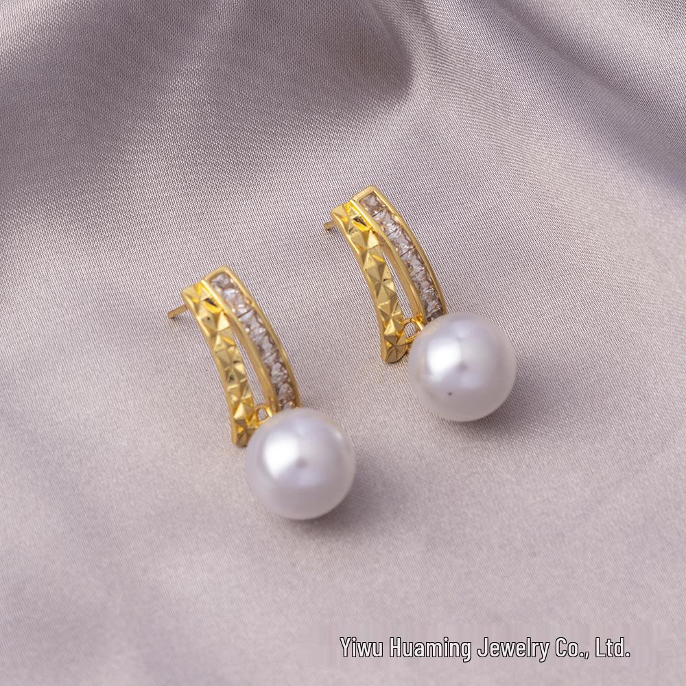 Elegantní náušnice s jehličkou ze stříbra 925: Všestranné francouzské kruhy v měděné barvě s více styly pro sofistikovaný vzhled