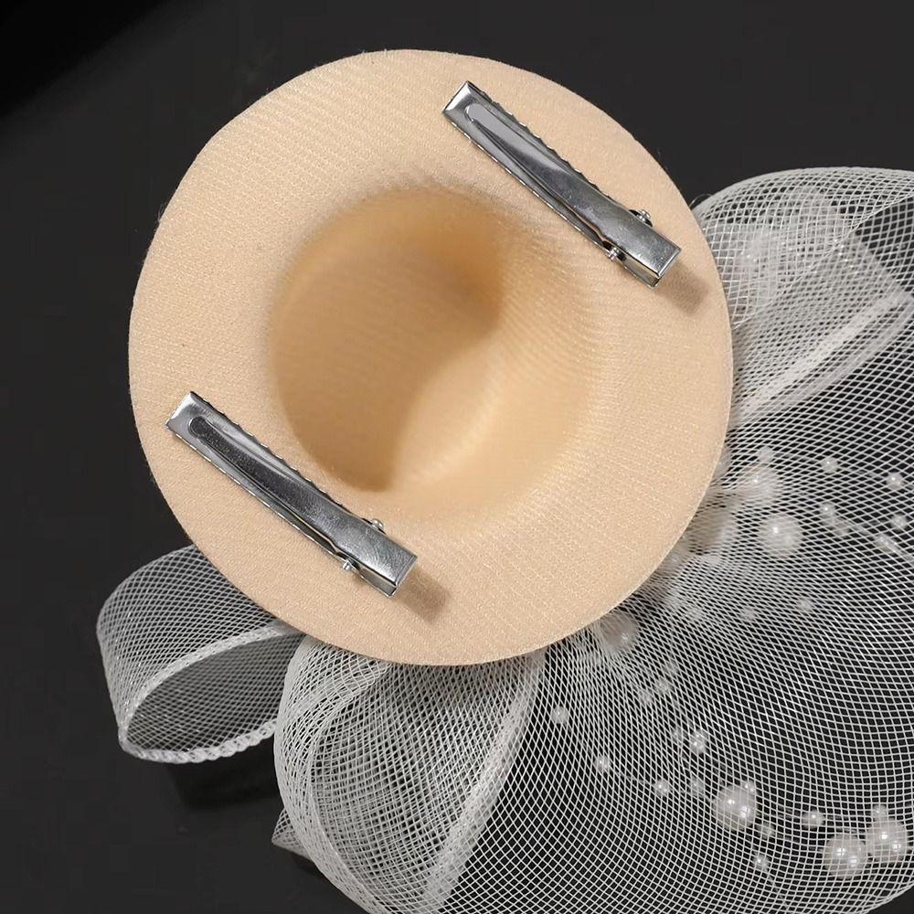 Elegante Netz-Zylinderhüte für Abendessen, Bühne, Fotoshow, Geburtstag, Kinderparty-Accessoire