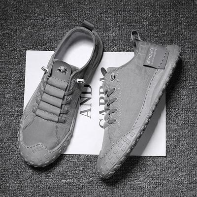 Męskie płócienne buty z lodowego jedwabiu, oddychające buty codzienne na zewnątrz, wygodne buty do chodzenia dla mężczyzn, designerskie sneakersy, Zapatos Hombre