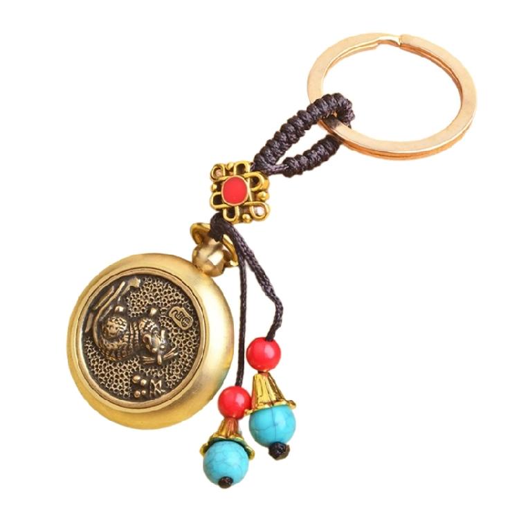 Portable Keychain Zodiacs Theme Key Ornament Suitable for Trendsetters and Anyone Seeking a Distinctive Style Statement