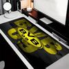 Borussia Dortmund Theme Premium Non-slip Mouse Pad with Stitched Edges,Durable Rubber Material,for Desktop & Gaming Great Gifts