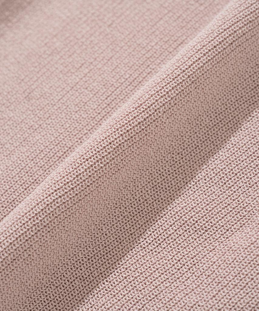 KNITTED Coolever Clover Round Knit Pink