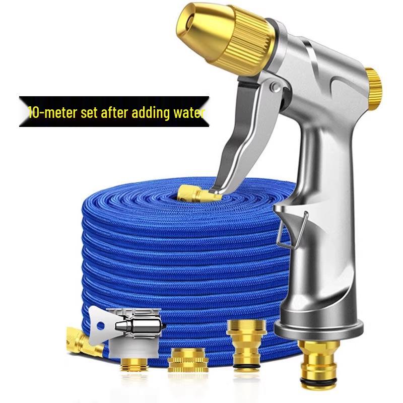 High-Pressure Water Gun for Car Wash & Garden with Telescopic Hose