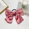 Large Bow Clip for Back of Head, Nature Style Hair Clip with Ribbon, Japanese INSPIRIED Side Clip, Fairy Hair Accessories for Women