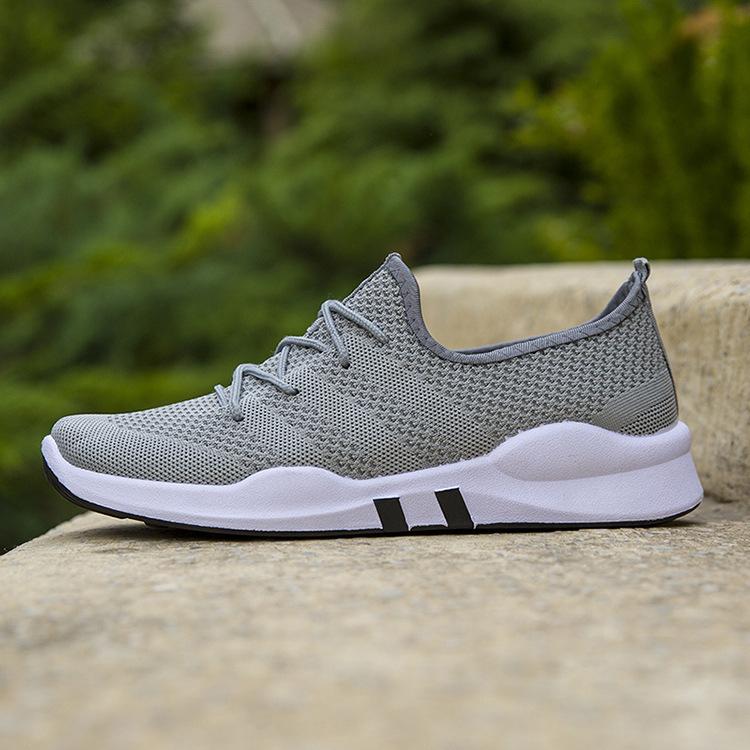 

Shoes spring and summer new breathable student casual shoes platform sole lightweight sports shoes 44 білий