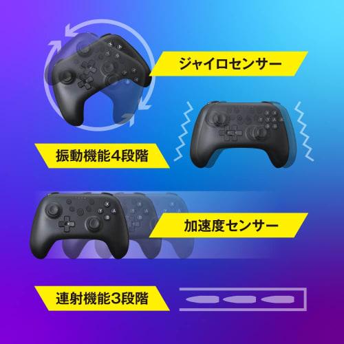 Alone Wireless Compact Controller for Switch/Organic ELSwitch/SwitchLite NFC (Near Field Communication) Amiibo with Rapid Fire Function Small Design f