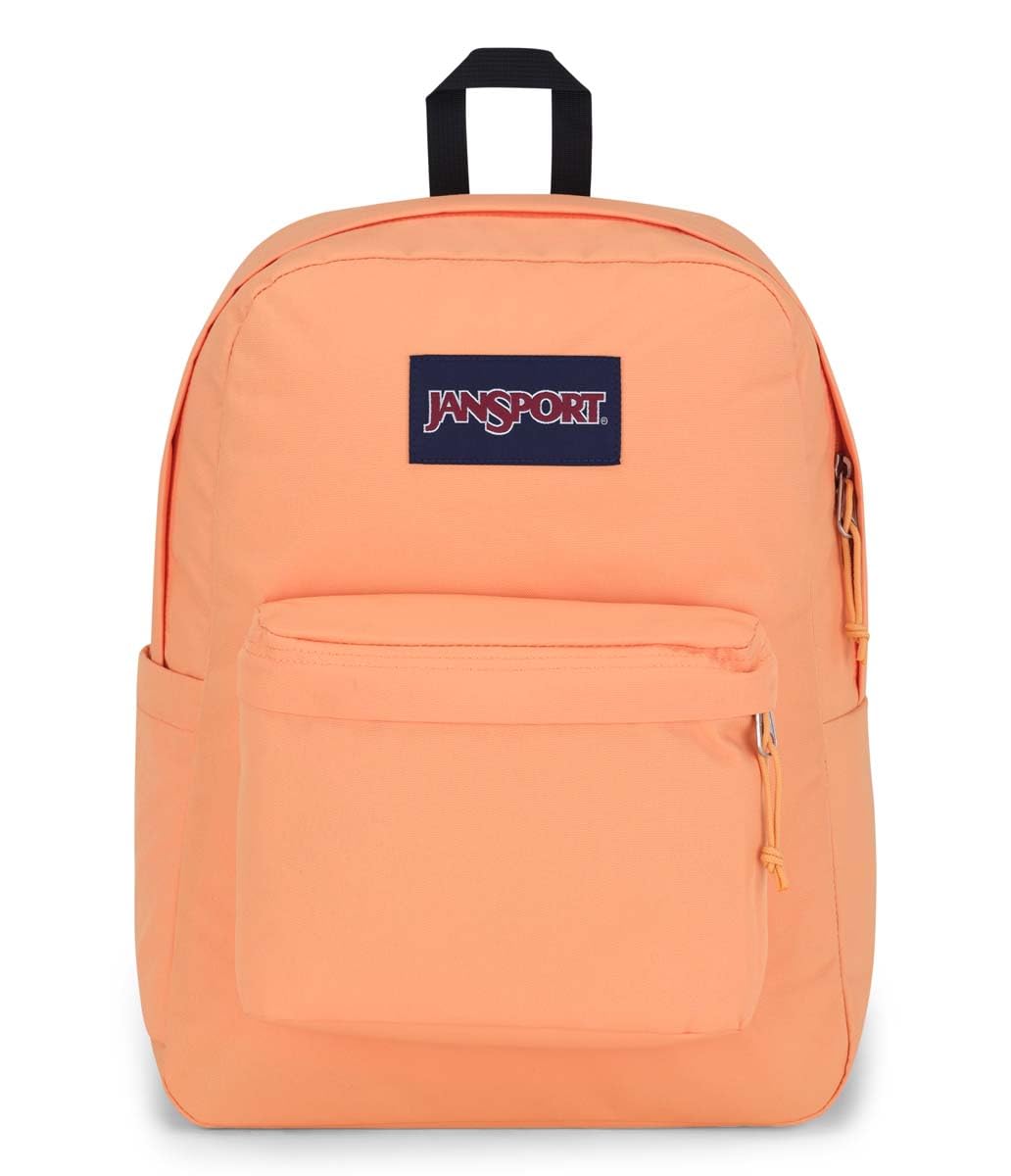 

JanSport Superbreak Plus Backpack - Work, Travel, Laptop Bookbag with Water Bottle Pocket, Apricot Crush. One Size, Superbreak Backpack - Durable and