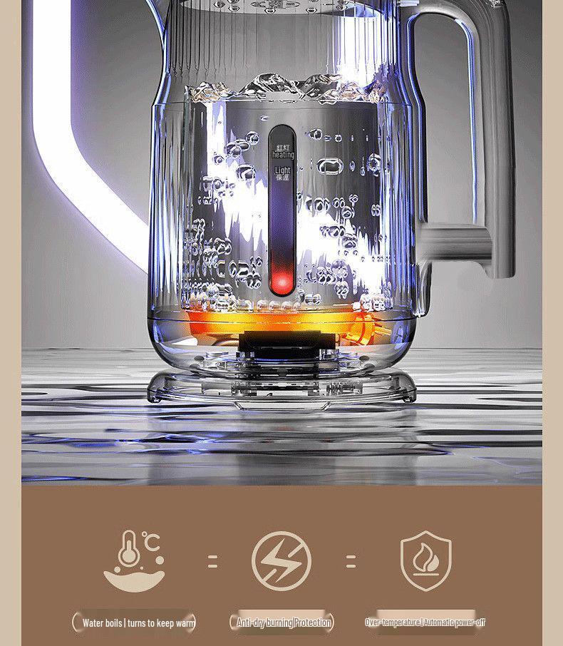 Smart Electric Kettle with Food-Grade Stainless Steel - Keep-Warm Feature, Water Boiler Function.