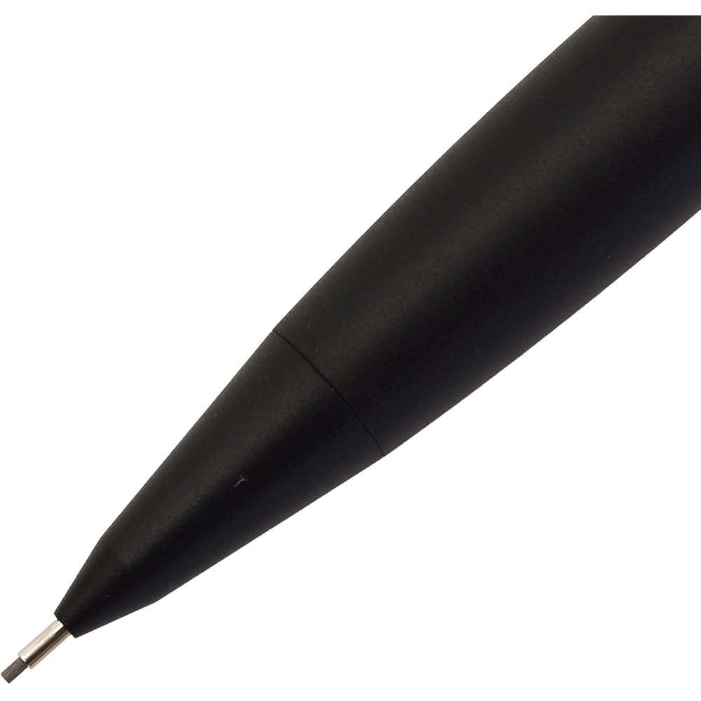 Kitera Side Knock Mechanical Pencil KSK-SP-BK Black Color Lightweight Design
