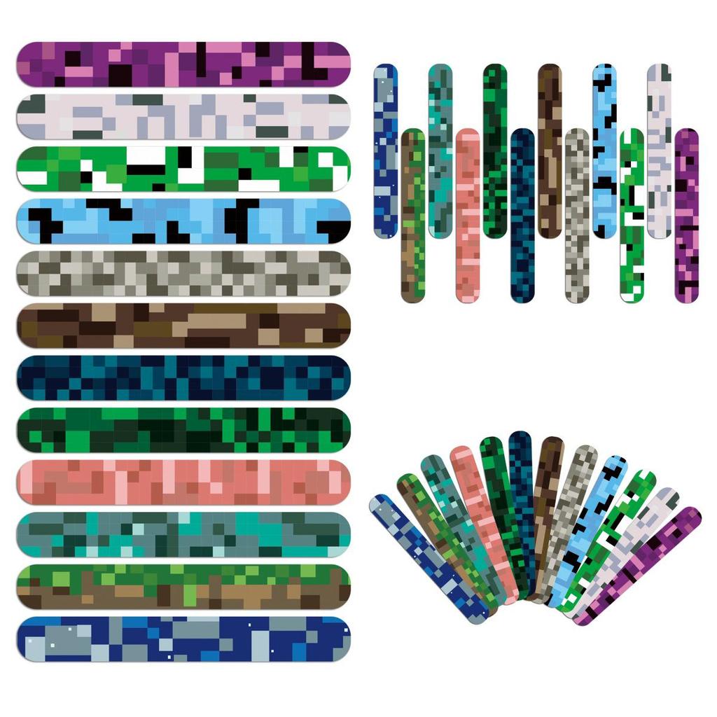 Braccialetto Pixel Snap: Braccialetto Giocattolo per Bambini My World - Mini Regalo per Festa