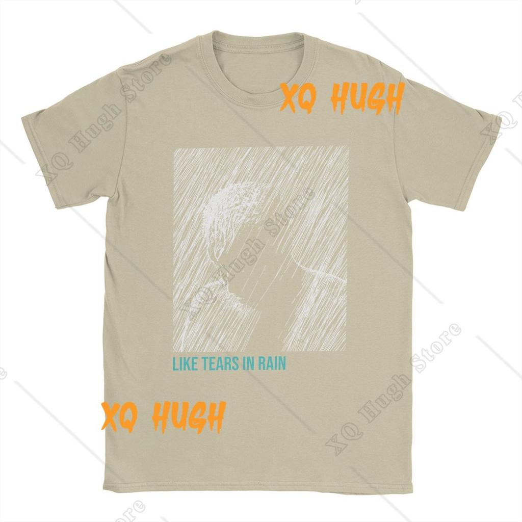Blades Runners Like Tears In Rain T Shirts for Men Cotton Vintage T-Shirts Crewneck 2049 Y2k Harajuku Tee Shirt Short Sleeve New