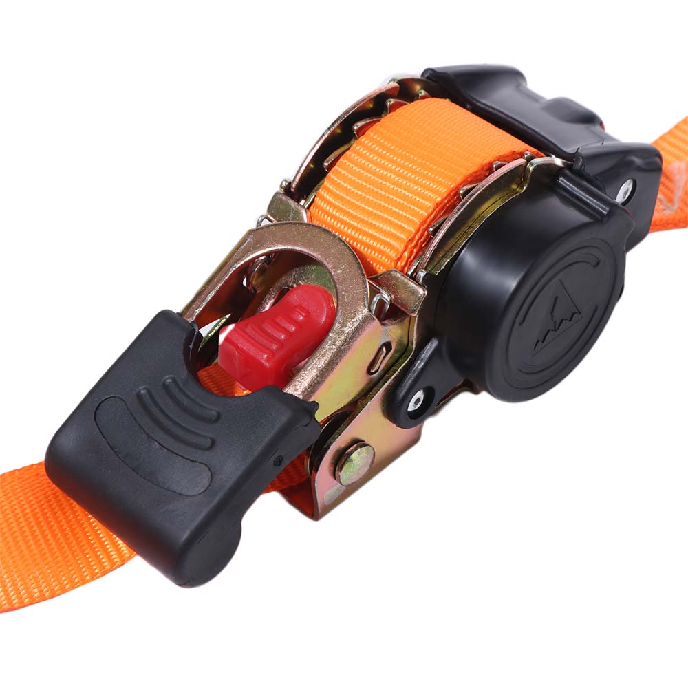 Strong Automatic Lashing Belt Thickening Auto Retract Ratchet Tie Down Straps  Luggage Securing