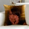 classic singer Aaliyah Cushion Cover Soft  EasyWash Pillow Case  Versatile for Couch Bed Travel and Office