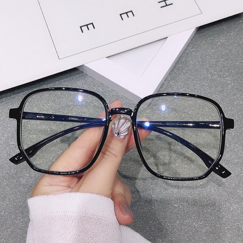10pcs Korean Big Square Anti Radiation/blue Light Glasses for Men Women Computer Eyewear