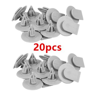 20 Clips Trim Panel Fender Moulding Retainer Fastener For BMW Mini-Cooper S 2002-2012
