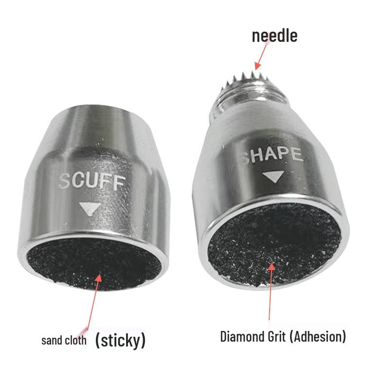 Billiard Tools & Accessories: Frosted Needle-Punched Leather Tips