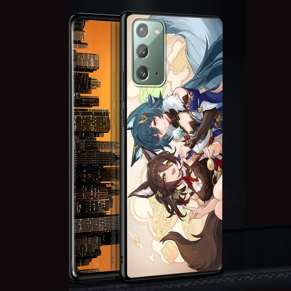 

Блестящий чехол Black Swan Star Rail для Samsung Galaxy Note 20 Ultra 8 10 Lite 9, чехол из ТПУ для телефона Note 10 Plus, черный мягкий корпус Samsung Note 10 Plus