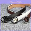Women Heart Shape Buckle Pu Leather Belt For Summer Jeans Fashion Accessory