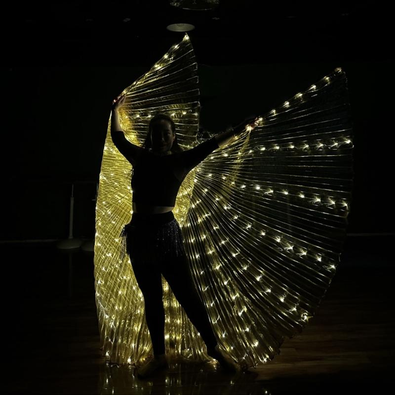 Illuminated Led Fairys Wing for Kids and Adults Glowing Butterfly Wing for Enchanting Parties and Event Angel Wing