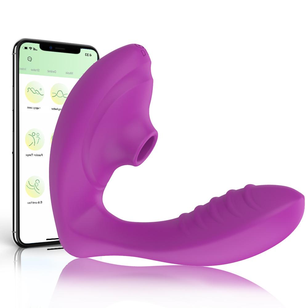 Wearable Clitoris Sucking G Spot Vibrators 20 Modes Clit Vagina Dildo Stimulator APP Bluetooth Control Erotic Sex Toys for Women