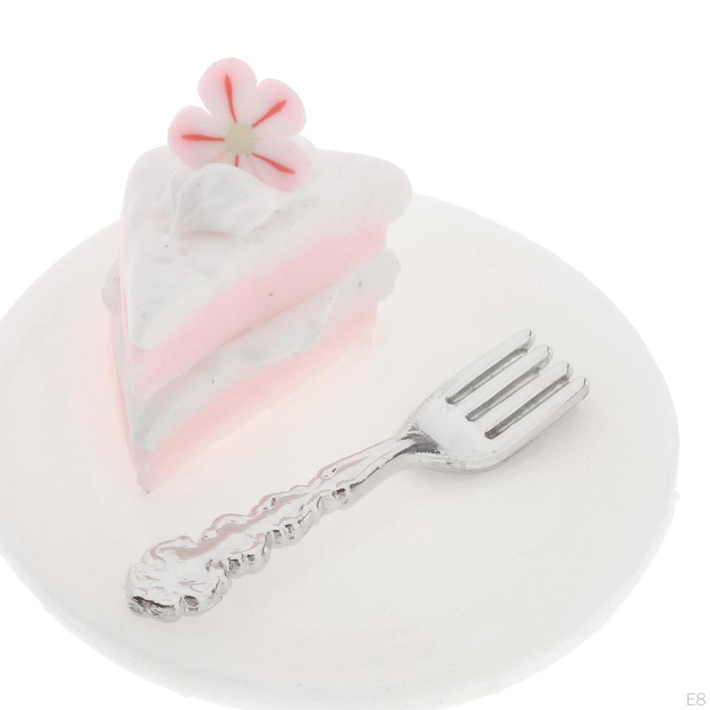 1/12 Dollhouse food Cake Miniatures Kitchen for Kids Boys Girls