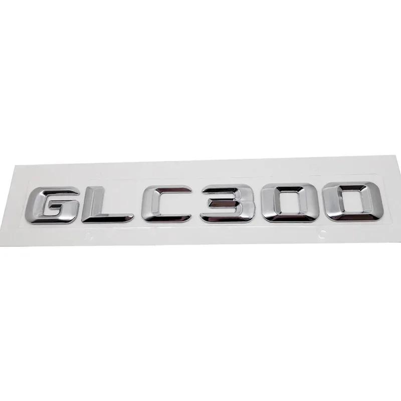 

3D Car Rear Badge Tail Box Number Letter Decal for Mercedes Benz GLC43 GLC63 GLC200 GLC260 GLC300 Styling Accessories Plastic