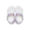 Crocs Classic Casual Unisex White Purple Sandals 'White Purple' 207772-577