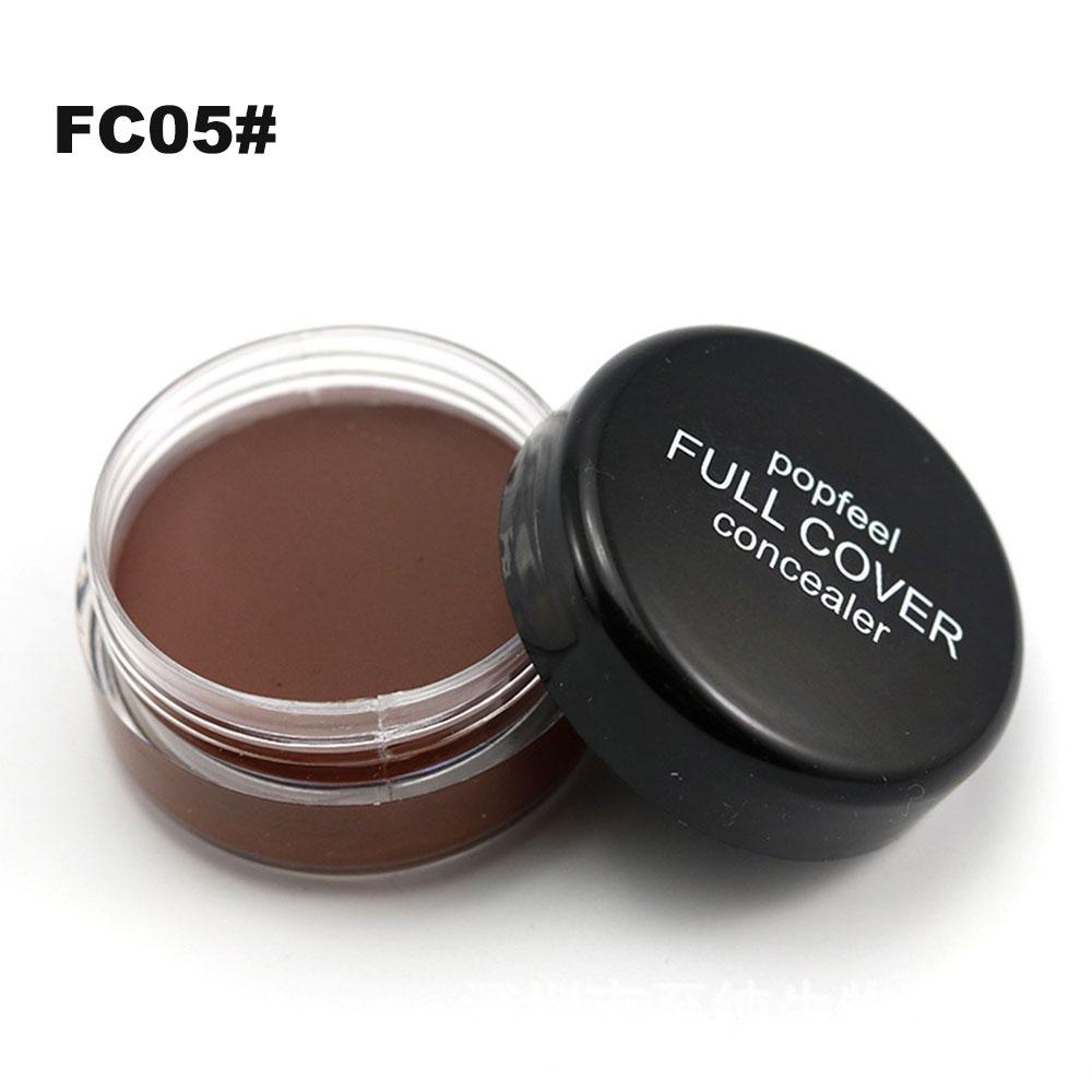 Popfeel Base Concealer Cream Face Cover Blemish Hide Dark Spot Blemish Eye Lip Contour Liquid Foundation
