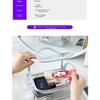 Transparent Travel Makeup Bag Design Large Capacity Cosmetic Organizer Toiletry Pouch for Women with Portable Skincare Storage