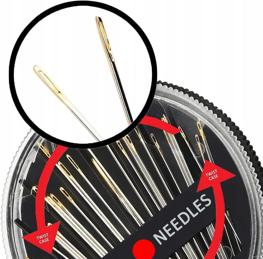 Szabókészlet Varrókészlet Cérnák Tűk Olló Utazótáska