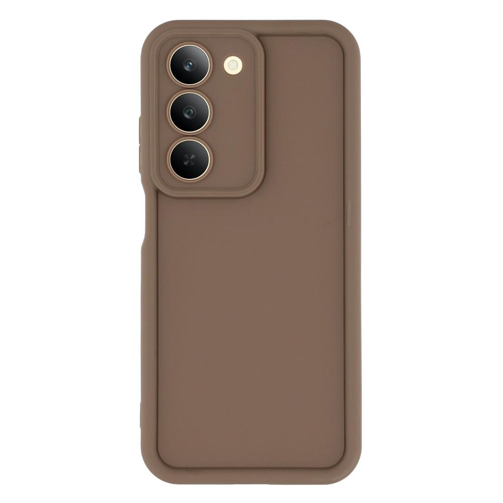 For Realme 14x (India) 5G Case Grooved Design TPU Anti Slip Phone Cover