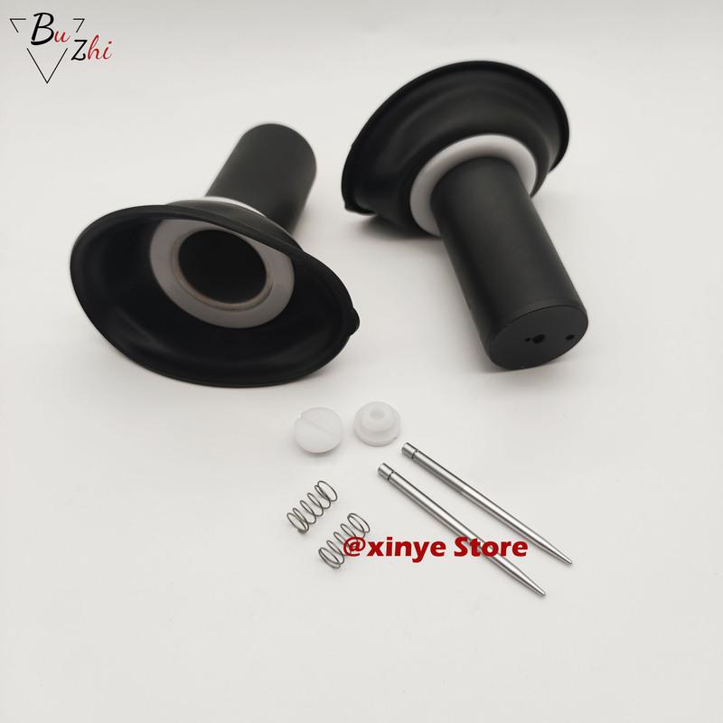 2set for VIRAGO 535 XV535 1990-2000 XV Motorcycle Carburetor Repair Kit Plunger Vacuum Membrane