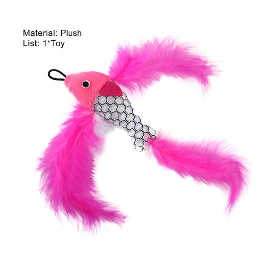 Katzenstab-Spielzeug mit bionischem Design, interaktives Spielzeug, Plüsch, Ersatz für Katzenstab-Spielzeug