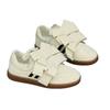 Neue Leder-Plateau-Freizeit-Board-Schuhe Damen Schnürschuh Schleife High-End-Mode