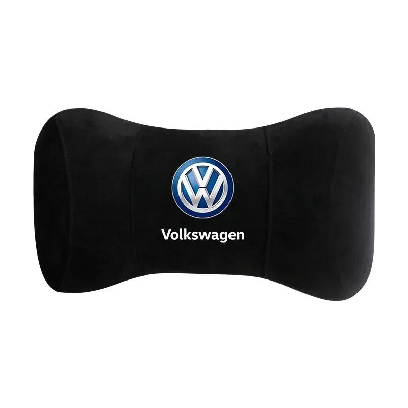 

VW GTI GOLF 2026 Hot For VW VOLKSWAGEN Memory Foam Cars Seat Headrest Neck Pillow for Volkswagen Golf 8 TAYRON X Touareg TACQUA бежевый
