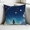 SStarry Sky Art Pillow Case Square DoubleSided Sofa Cushion Cover Bedroom Bedside Pillow Gift