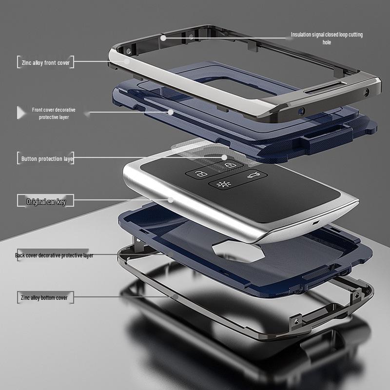 Renault Koleos Schlüsselhülle: Metallschutzgehäuse für Dongfeng Renault Modelle