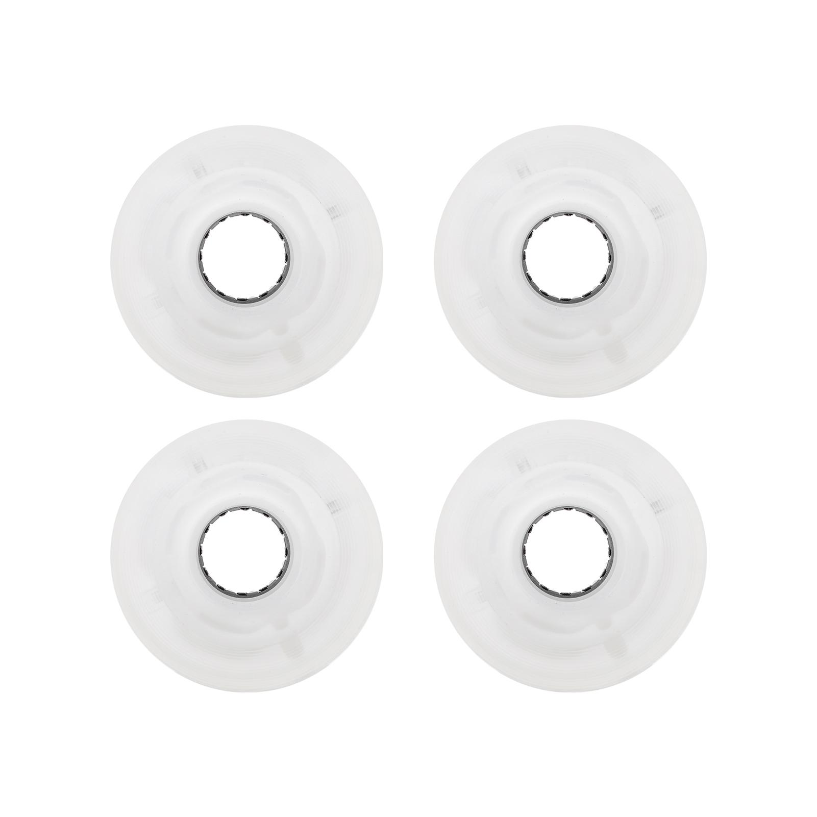 

78A 60x45 мм высокоэластичный скейтборд флэш-колесо PU наполнитель для лонгборда круизер доска(белый )