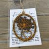 Friendship Story Card Celtic Knot of Friendship Story Card Christmas Ornament