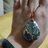 Natural Color Shell Abalone Shell Water Drop Pendant Necklace, Jewelry, Women'S Necklace