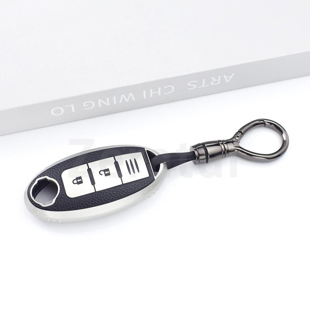 3 Buttons Tpu Leather Shell Fob Holder Keyless Car Remote Key Case Cover For Nissan Rouge Maxima Altima Sentra Murano Qashqai